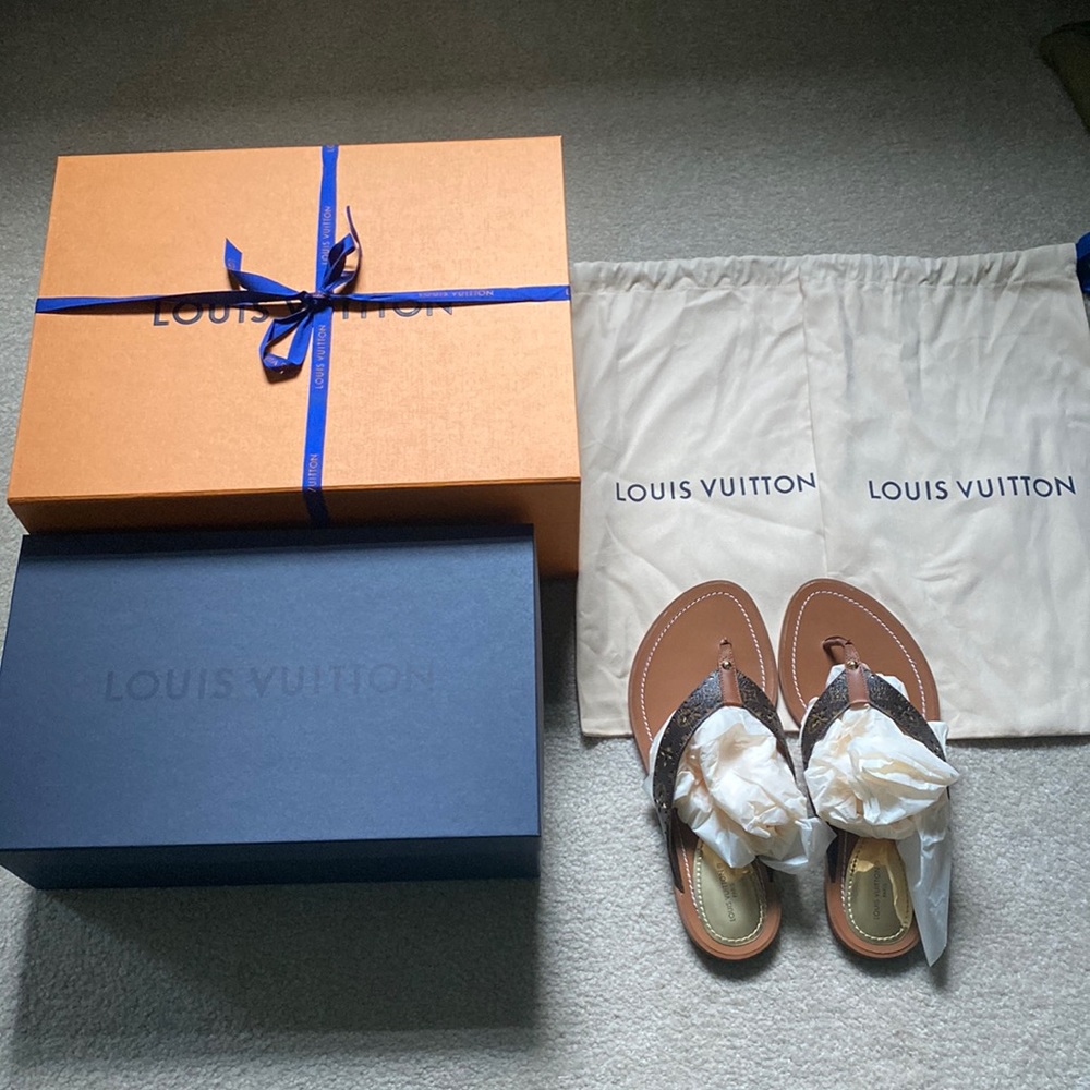 LV Thong Sandals